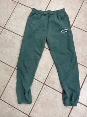 abercrombie kids Teal Green Kids Jogger Sweatpants